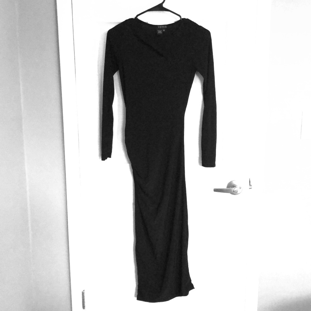 Formal black dress